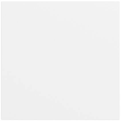 Carré blanc vide avec un fond dégradé gris léger.