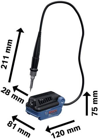 Bosch Professional GLK18V-450 Fer à souder sans fil en forme de burin 450 °C (max)-2