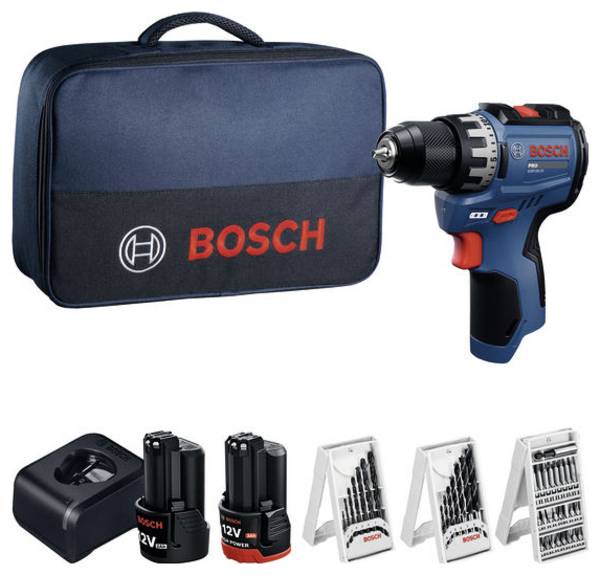 Perceuse-visseuse sans fil Bosch Professional GSR12V-31 06019S6005 Li-Ion
