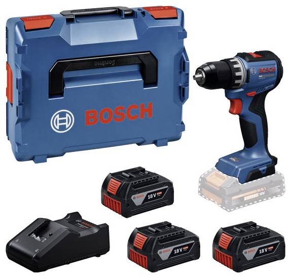 Perceuse-visseuse sans fil Bosch Professional GSR18V-52 06019S0027 18 V Li-Ion-0