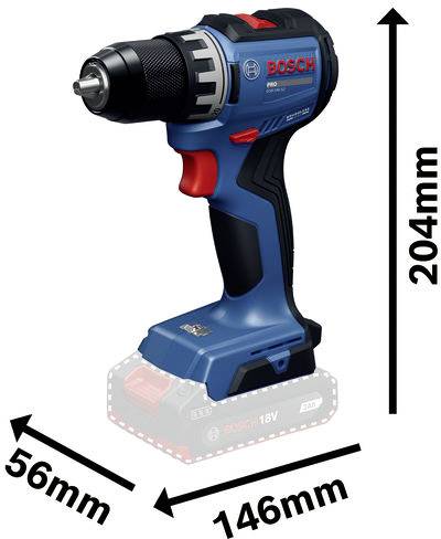 Perceuse-visseuse sans fil Bosch Professional GSR18V-52 06019S0027 18 V Li-Ion-2