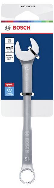 Bosch Professional 1600A03AJ5 1600A03AJ5 Clé mixte Ouverture de clé (métrique) 15 mm-1