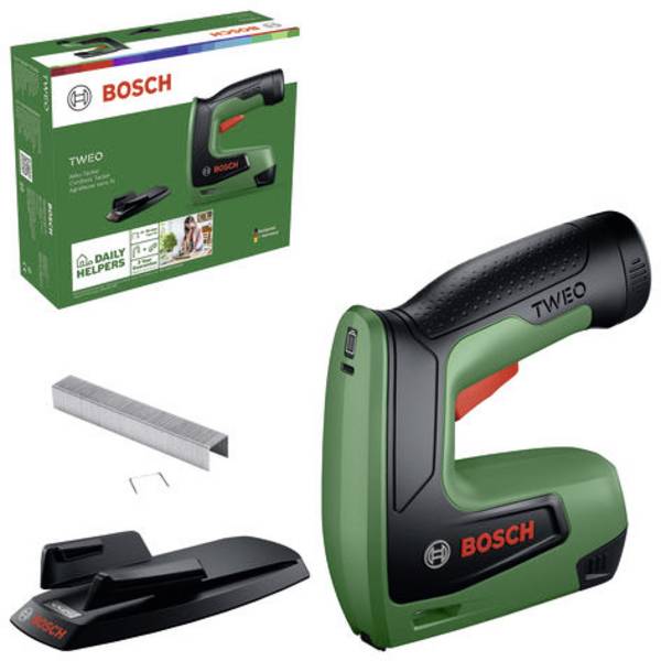 Bosch Home and Garden TWEO 06039G7000 Agrafeuse sans fil