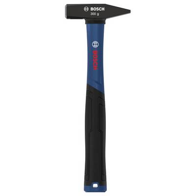 Marteau à panne Bosch 300 g avec tête noire et manche bleu-noir, présenté sur fond blanc.