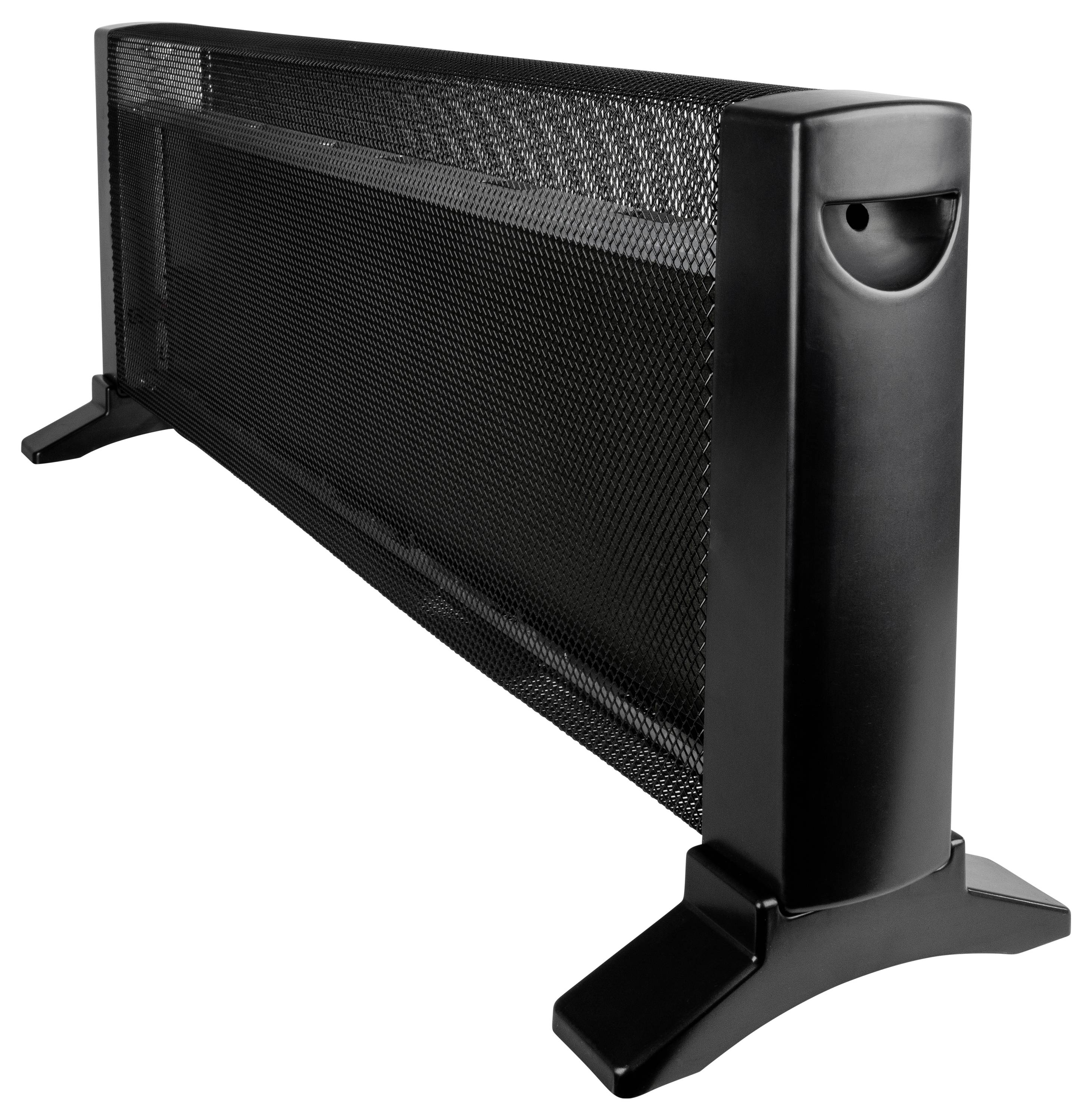 GÜDE 85174 Radiateur radiant 15 m³ 1200 W noir-1
