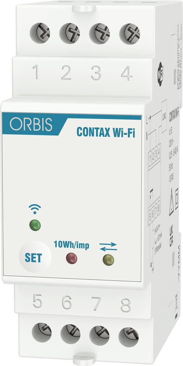 ORBIS Zeitschalttechnik kW-Zähler OB7010001 Compteur d'énergie monophasé  numérique 40 A conformité  MID: non  1 pc(s)