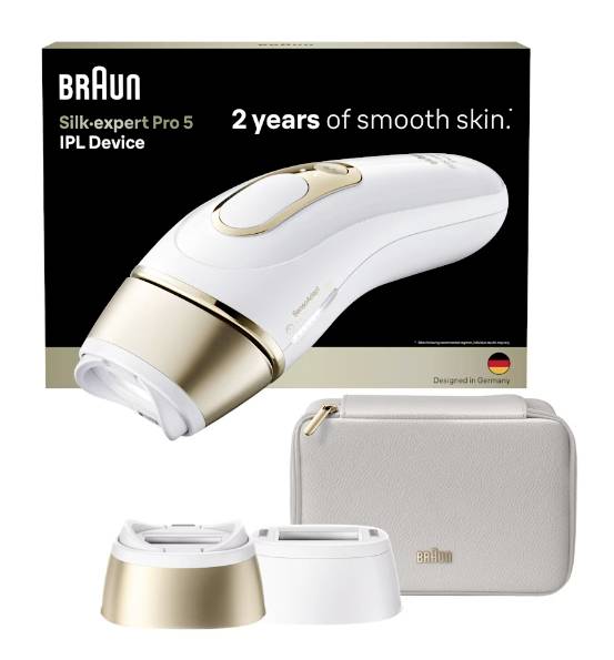 Braun Type 6031 Epilateur à lumière pulsée IPL or, blanc-0