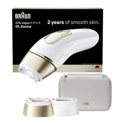 Braun Type 6031 Epilateur à lumière pulsée IPL or, blanc-0
