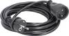AS Schwabe 850512 alimentation Rallonge 16 A noir 5 m H05VV-F 3G 1,5 mm²
