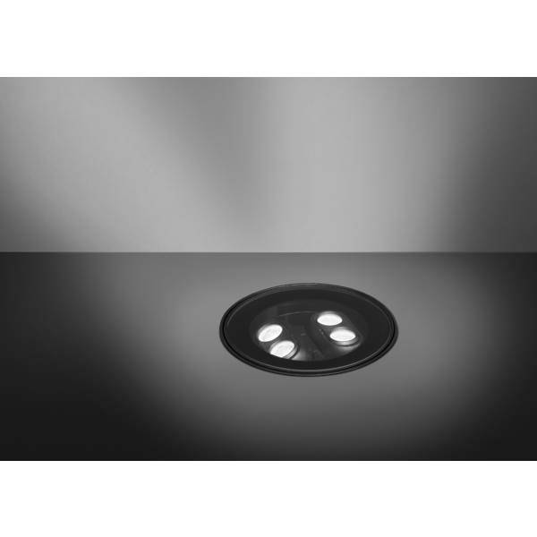 Brumberg 14686083 Lampe de sol LED encastrable sans LED 8 W noir-2