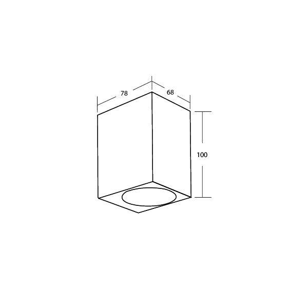 Brumberg 65341180 Applique LED LED GU10 10 W noir-2