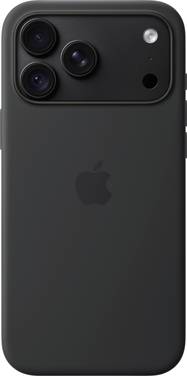 Apple Silicone Case iPhone 18 Pro Max noir compatible avec MagSafe MK954ZM/A