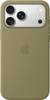 Apple Silicone Case iPhone 18 Pro Max olive compatible avec MagSafe MK924ZM/A