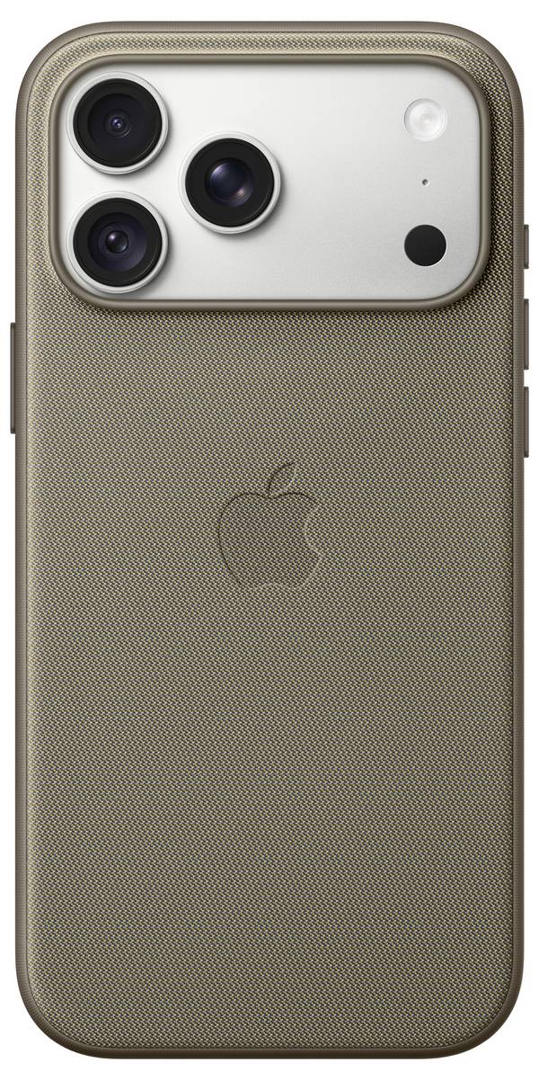 Apple TechWoven Case iPhone 18 Pro Max taupe compatible avec MagSafe MKDQ4ZM/A