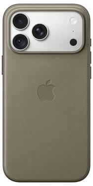 Apple TechWoven Case iPhone 18 Pro Max taupe compatible avec MagSafe MKDQ4ZM/A