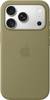 Apple Silicone Case iPhone 18 Pro olive compatible avec MagSafe MK8V4ZM/A