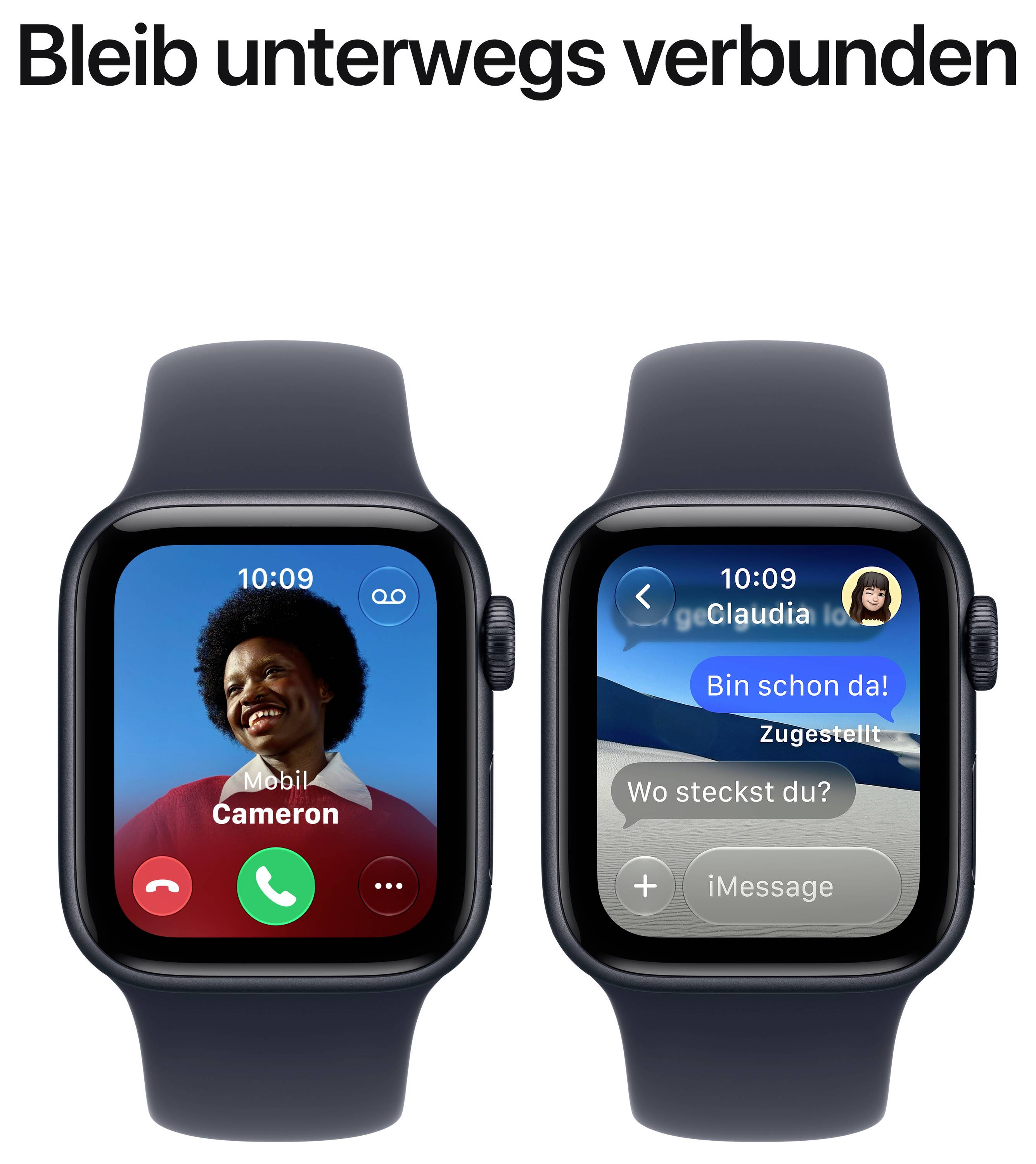 Apple Watch SE 3 GPS 40 mm boîtier en aluminium bracelet de sport sable M/L-4