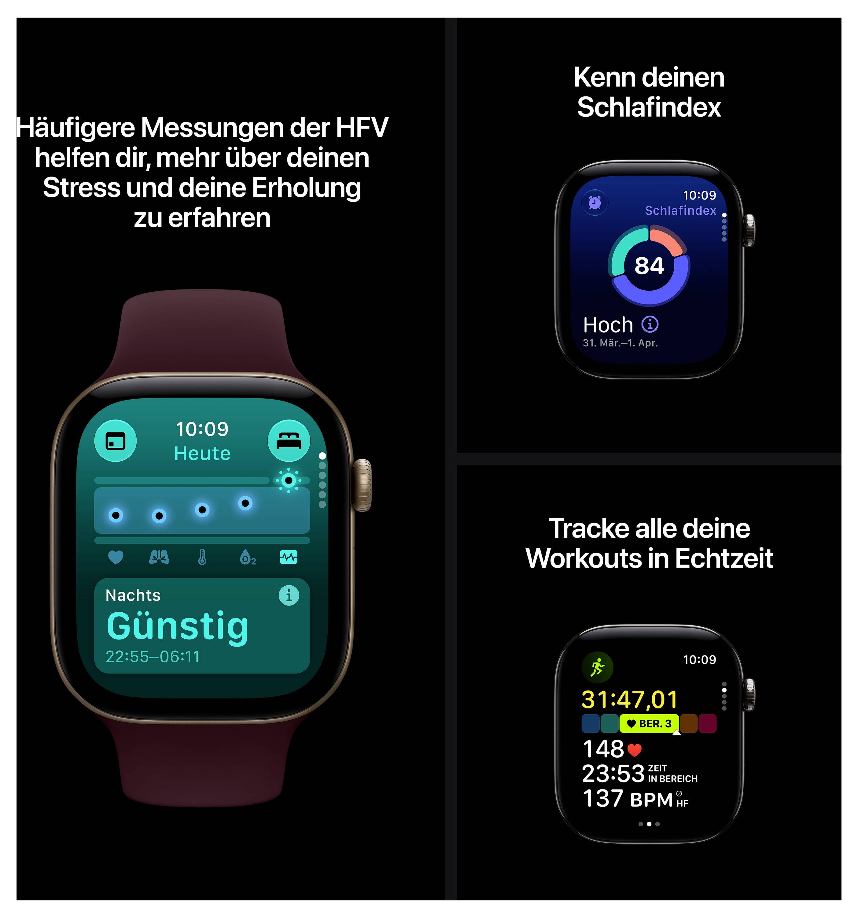 Apple Watch Series 12 GPS + Cellular 42 mm boîtier en aluminium bracelet de sport noir S/M-4