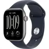 Apple Watch Series 12 GPS + Cellular 42 mm boîtier en aluminium bracelet de sport bleu marine M/L