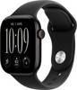 Apple Watch Series 12 GPS 42 mm boîtier en aluminium bracelet de sport noir S/M