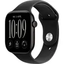 Apple Watch Series 12 GPS 46 mm boîtier en aluminium bracelet de sport noir S/M