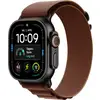 Apple Watch Ultra 4 GPS + Cellular 49 mm boîtier en titane Alpine Loop rouge bourgogne M