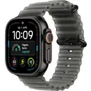 Apple Watch Ultra 4 GPS + Cellular 49 mm boîtier en titane Ocean Band noir semi-transparent