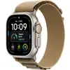 Apple Watch Ultra 4 GPS + Cellular 49 mm boîtier en titane Alpine Loop sable de désert S