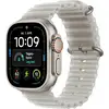 Apple Watch Ultra 4 GPS + Cellular 49 mm boîtier en titane Ocean Band gris semi-transparent