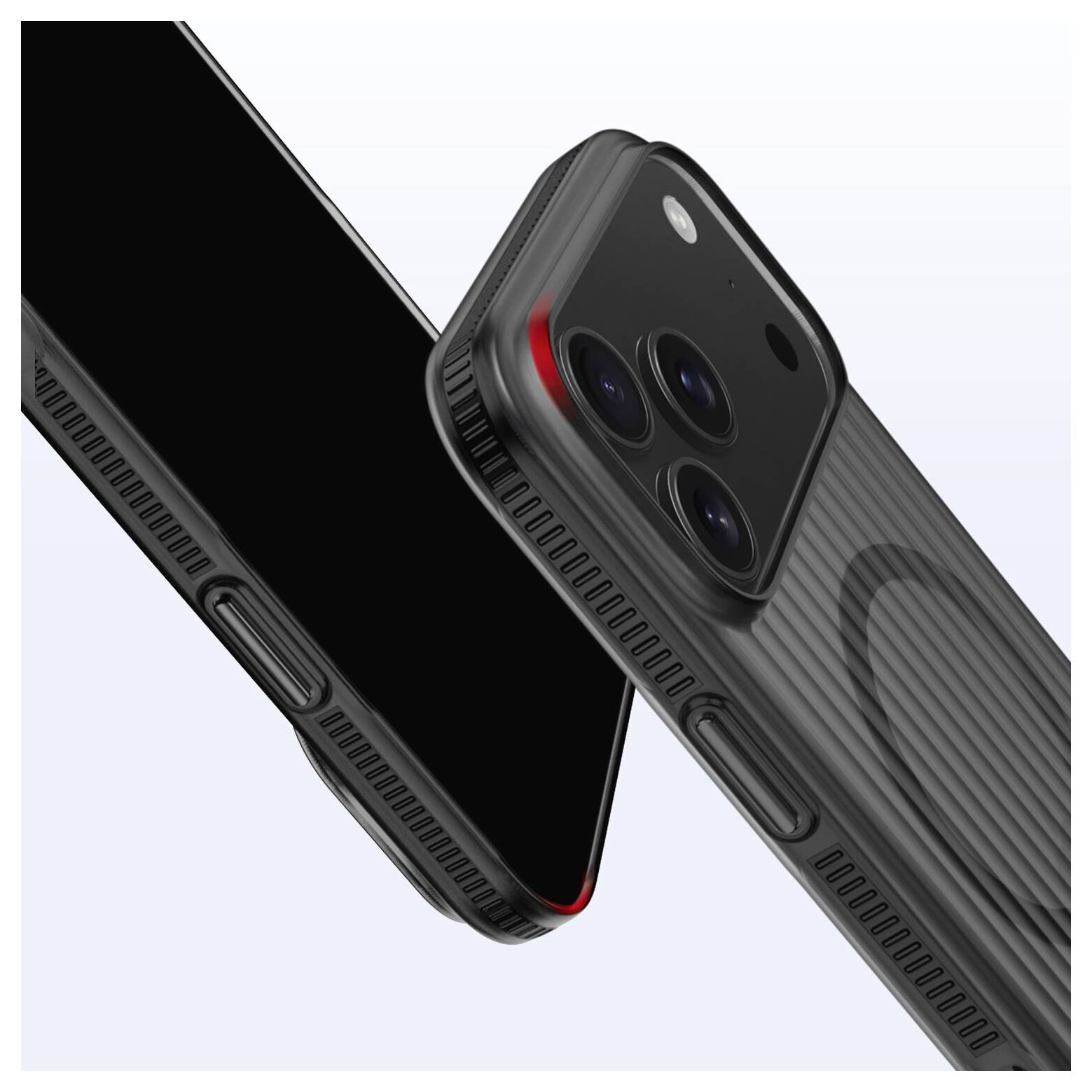 4Smarts Design Case Aero Coque arrière Apple iPhone 18 Pro Max, iPhone 17 Pro Max noir chargement par induction 541914-6