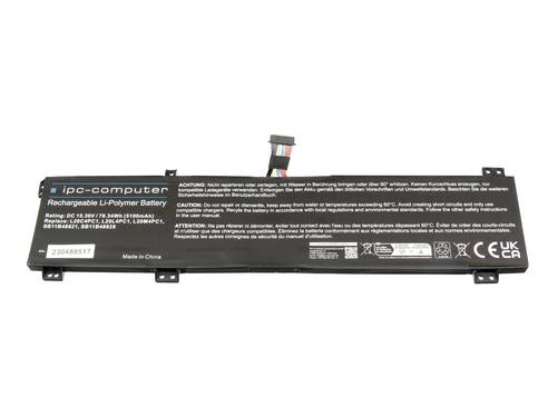 ipc-computer Batterie d'ordinateur portable Akku L20C4PC1 REPLACE 15.36 V 5100 mAh IPC-Computer