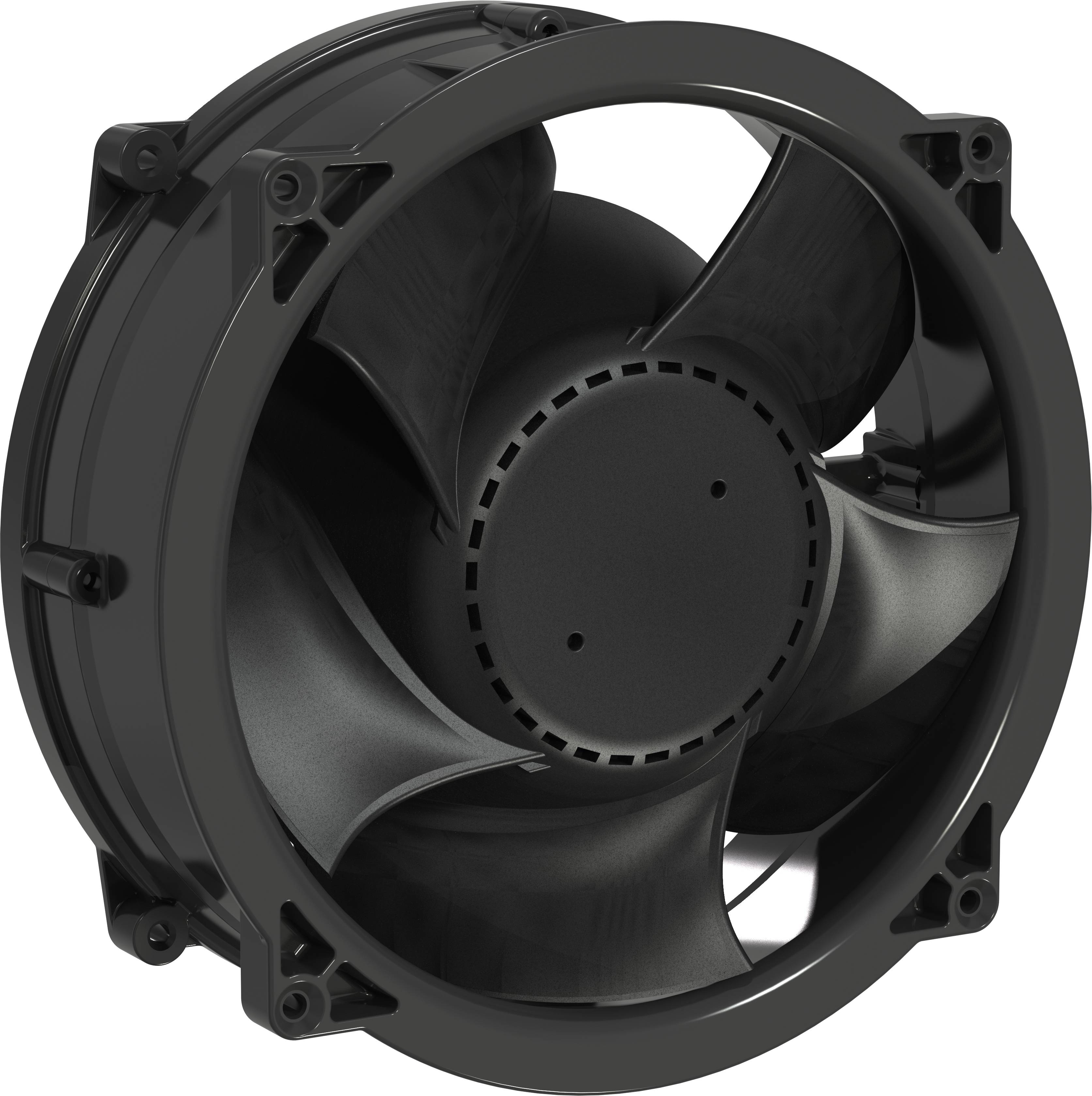 EBM Papst VWEH200XJNUS Ventilateur axial à encastrement mural 24 V/DC 900 m³/h