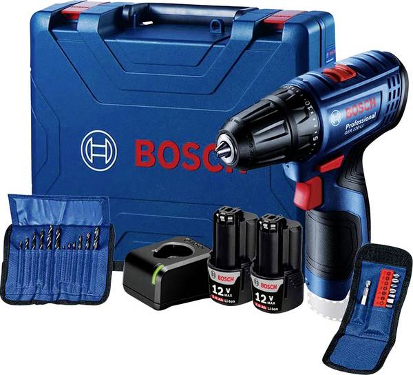 Perceuse-visseuse sans fil Bosch Professional GSR 120-LI 06019G8002 12 V 2.0 Ah Li-Ion