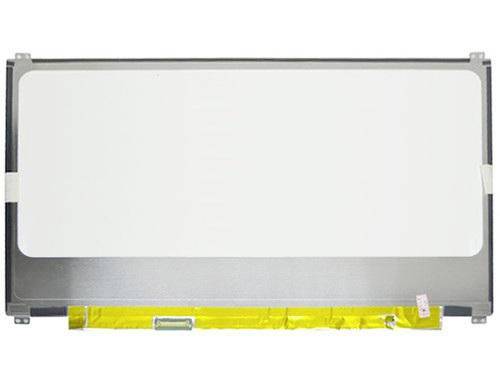 Grand panneau d'affichage rectangulaire blanc avec un cadre en métal argenté et une bande de protection jaune le long du bord inférieur.