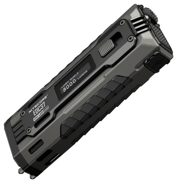 NiteCore EDC37 NC-EDC37 Luminaire LED fonctionnant à pile Lampe de poche à batterie 8000 lm 190 h-0