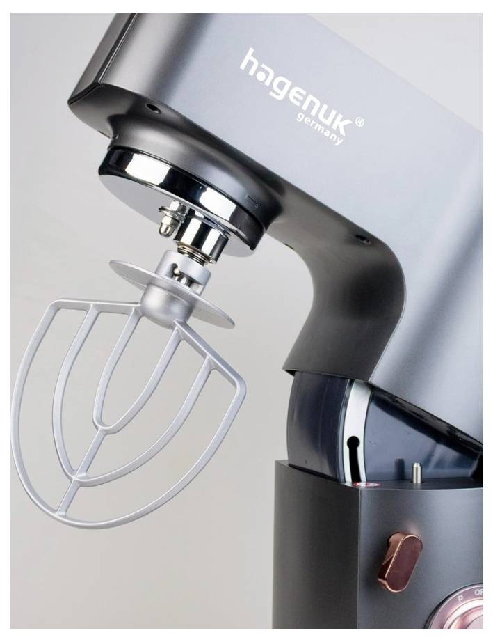 Hagenuk PKM-1200BG Robot de cuisine 1200 W or rose, gris-4