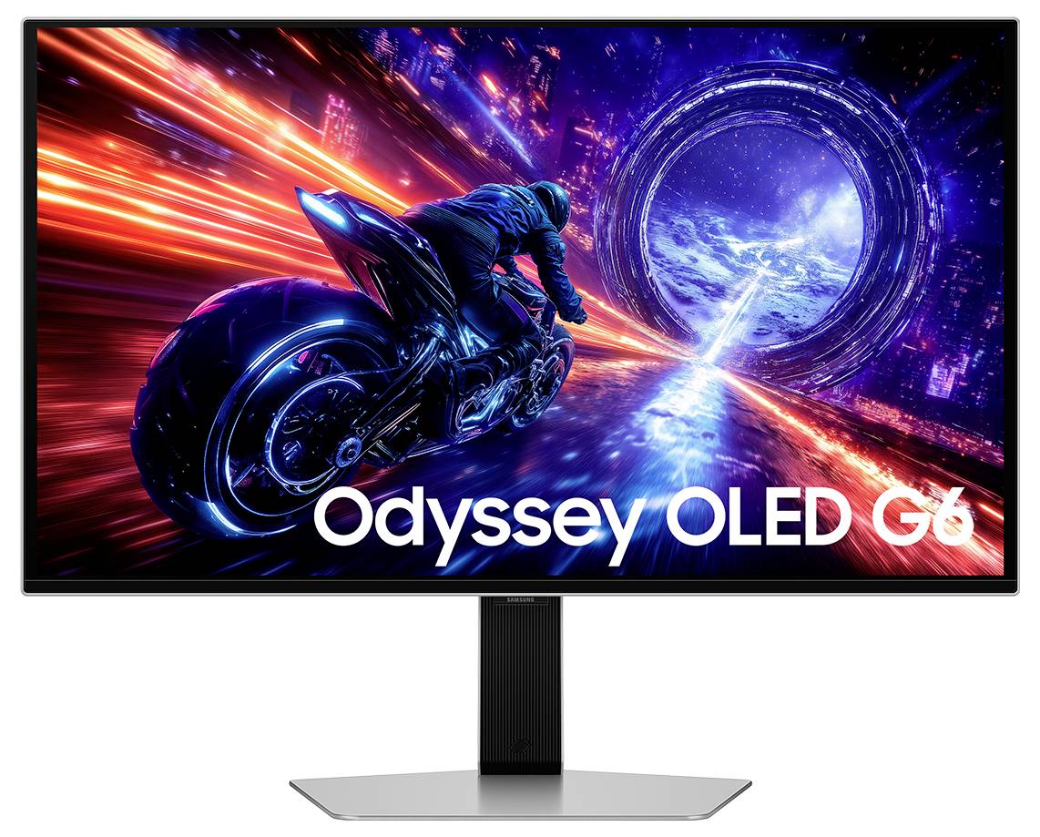 Ecran à dalle OLED Samsung OLED G6 CEE G (A - G) 68.6 cm 27 pouces 2560 x 1440 pixels 16:9 0.03 ms OLED-1