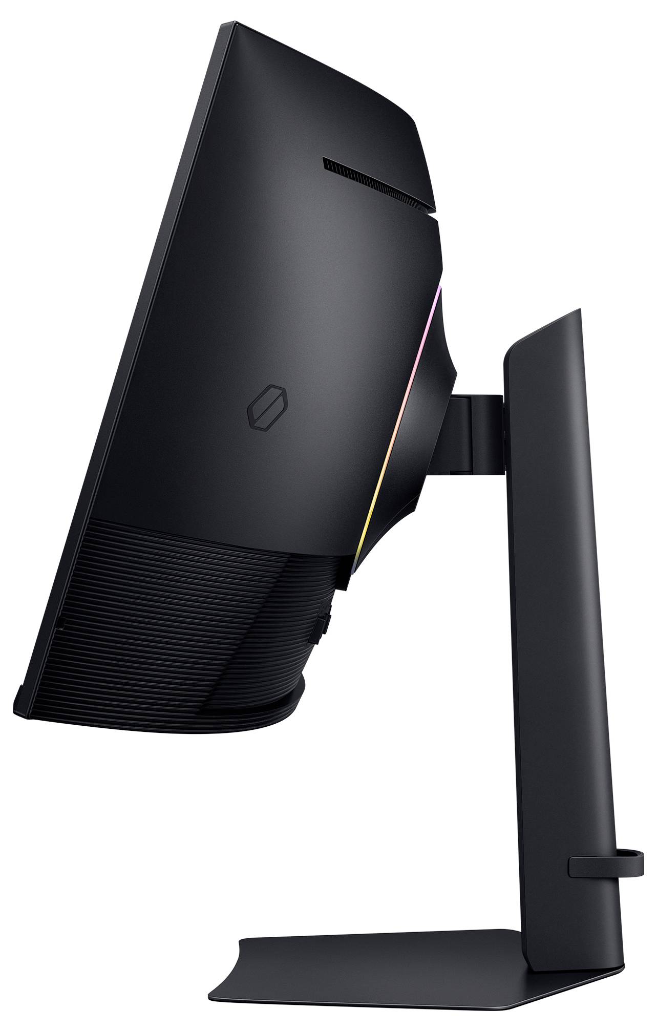 Moniteur gaming Samsung "(40""), G75F, WUHD, Curved, black" CEE F (A - G) 101.6 cm 40 pouces 5120 x 2160 pixels 21:9 1 m-9