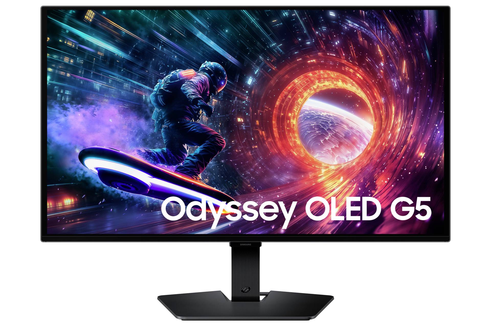 Ecran à dalle OLED Samsung Odyssey G50SF CEE G (A - G) 68.6 cm 27 pouces 2560 x 1440 pixels 16:9 0.03 ms OLED-0