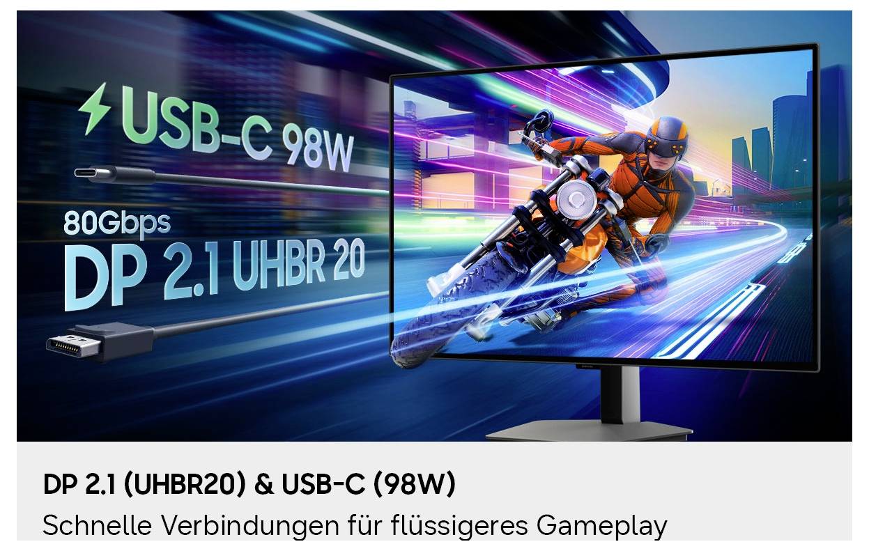 Ecran à dalle OLED Samsung ViewFinity G80SH CEE G (A - G) 68.6 cm 27 pouces 3840 x 2160 pixels 16:9 0.03 ms OLED-22