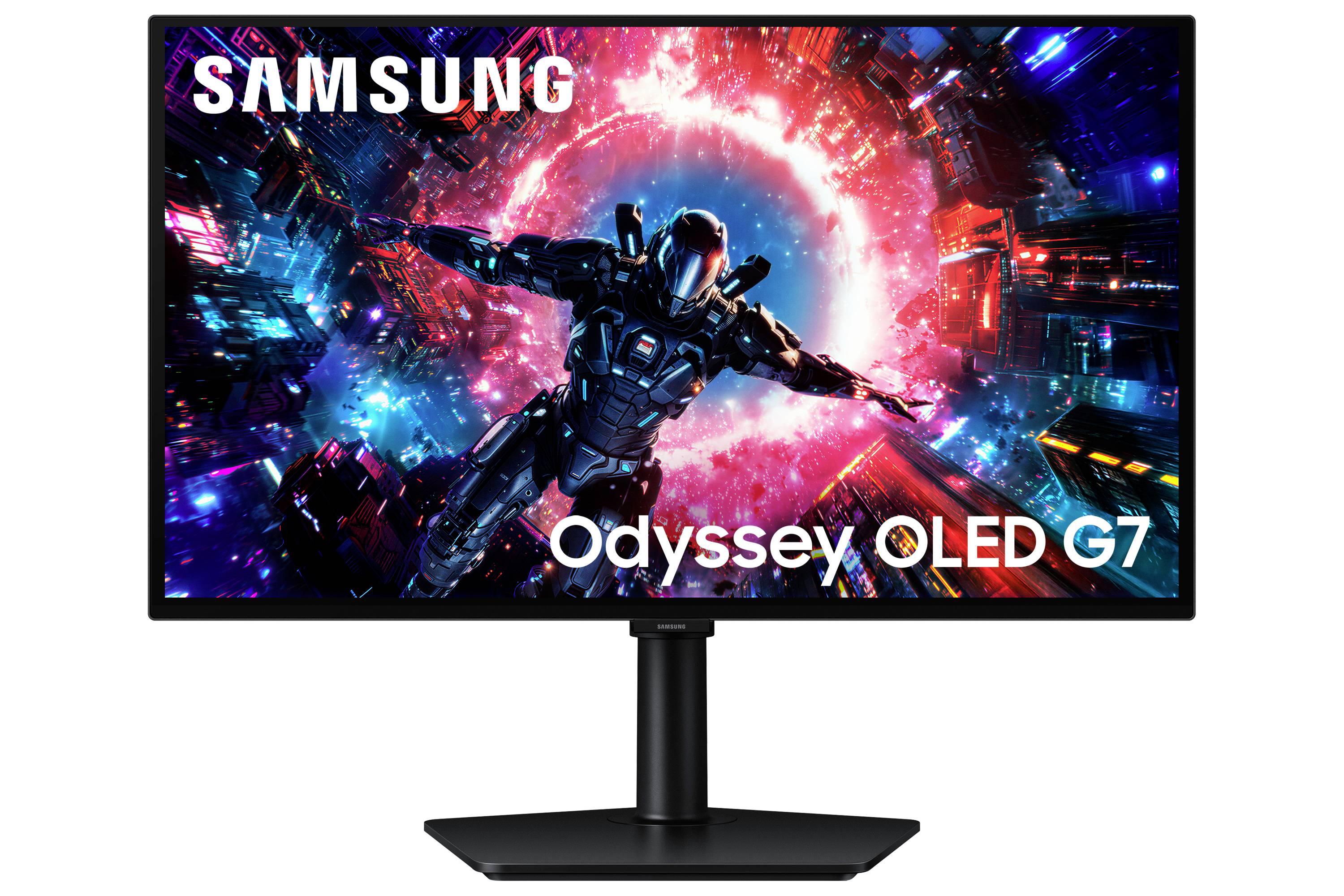 Moniteur gaming Samsung Odyssey G70SH CEE G (A - G) 68.6 cm 27 pouces 3840 x 2160 pixels 16:9 0.03 ms OLED-0