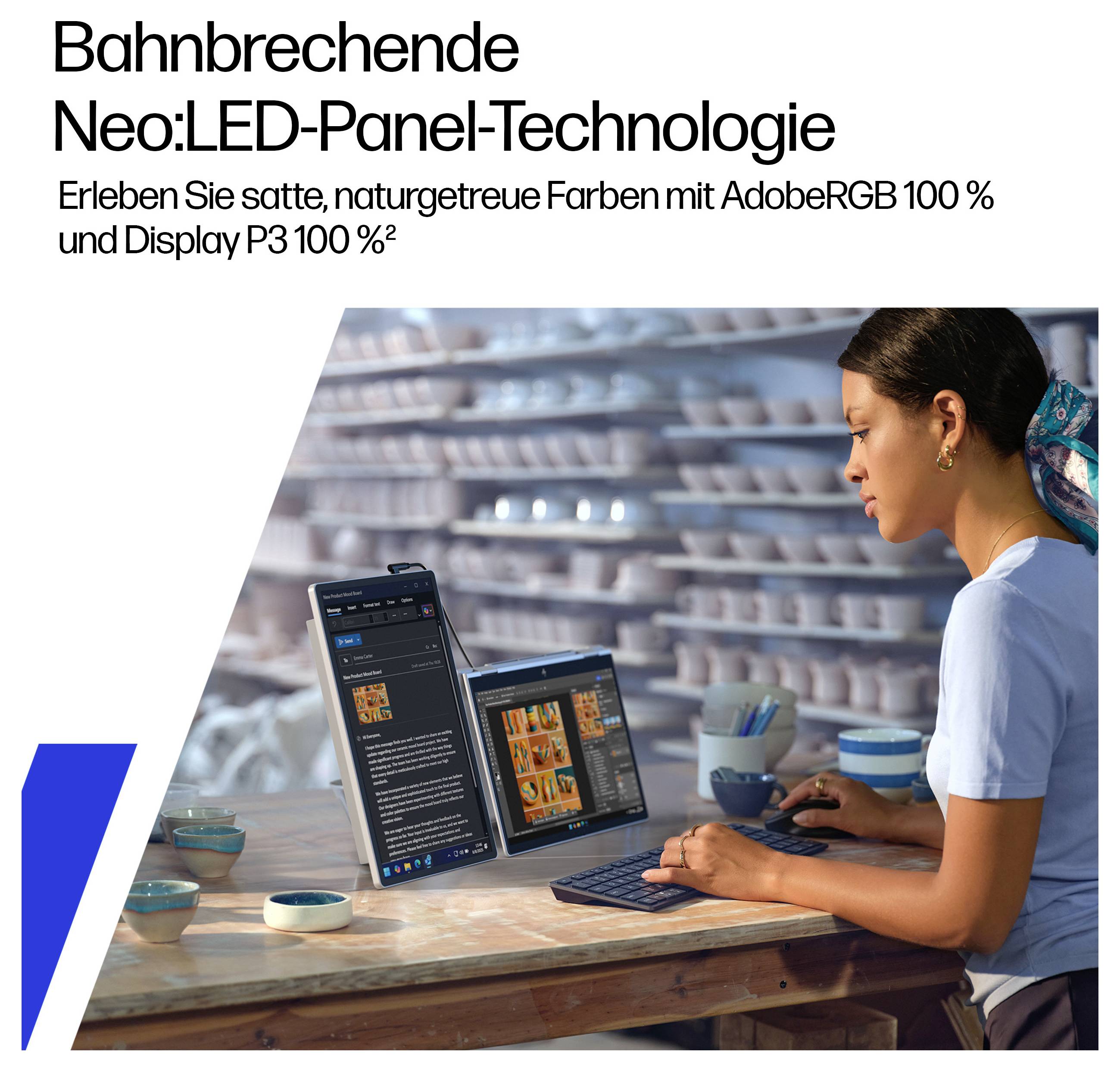 Ecran portatif HP S5 Pro 514pn CEE B (A - G) 35.6 cm 14 pouces 2560 x 1600 pixels 16:10 7 ms IPS LCD-9