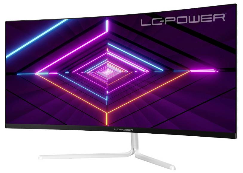 Moniteur gaming LC Power CEE G (A - G) 86.4 cm 34 pouces 3440 x 1440 pixels 21:9 6 ms-2