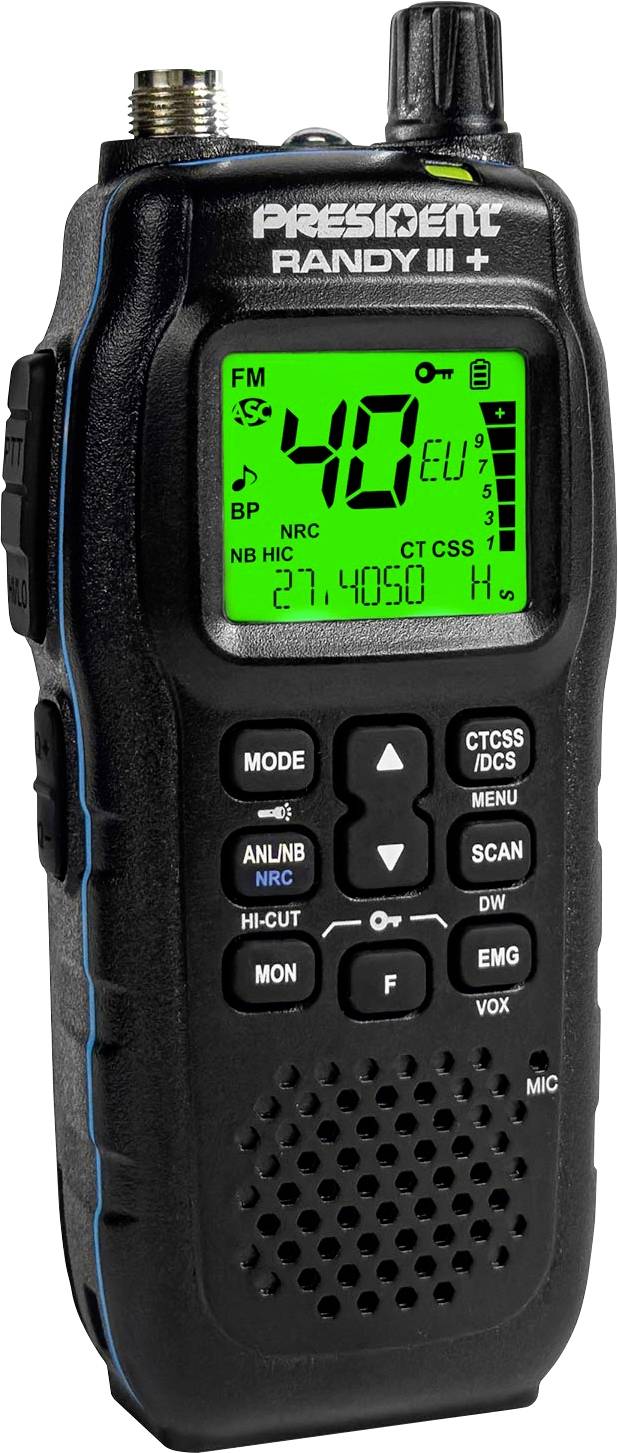President RANDY III+ IP67 40220 Talkie-walkie CB manuel