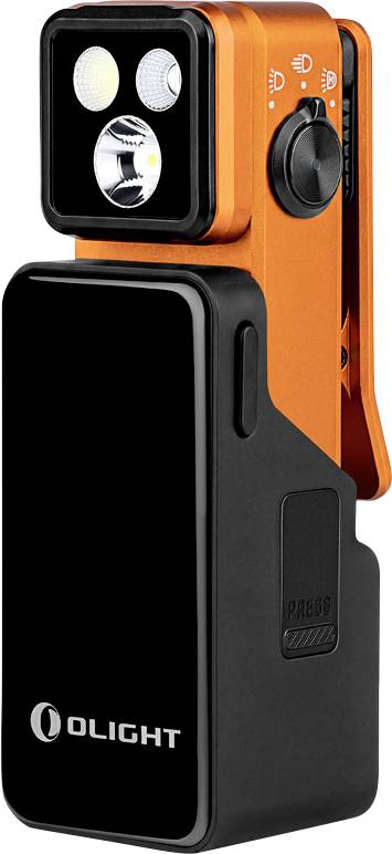 OLight Oclip 2 Pro Premium 13644 Lampe de poche avec clip ceinture à batterie 144 h