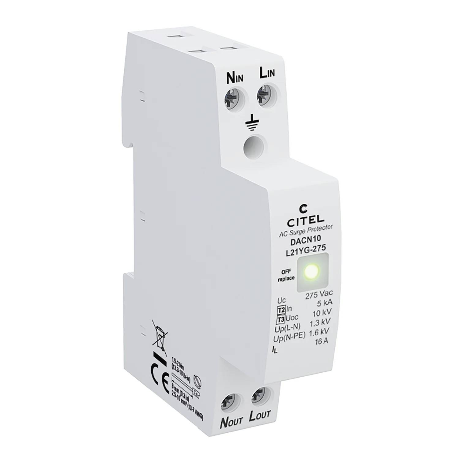 Citel DACN10-L21YG-275 Module pour parasurtenseur 1 pc(s)
