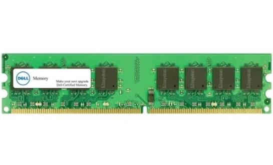 Module de mémoire Green Dell (RAM) avec plusieurs puces noires et connecteurs dorés sur un fond blanc.