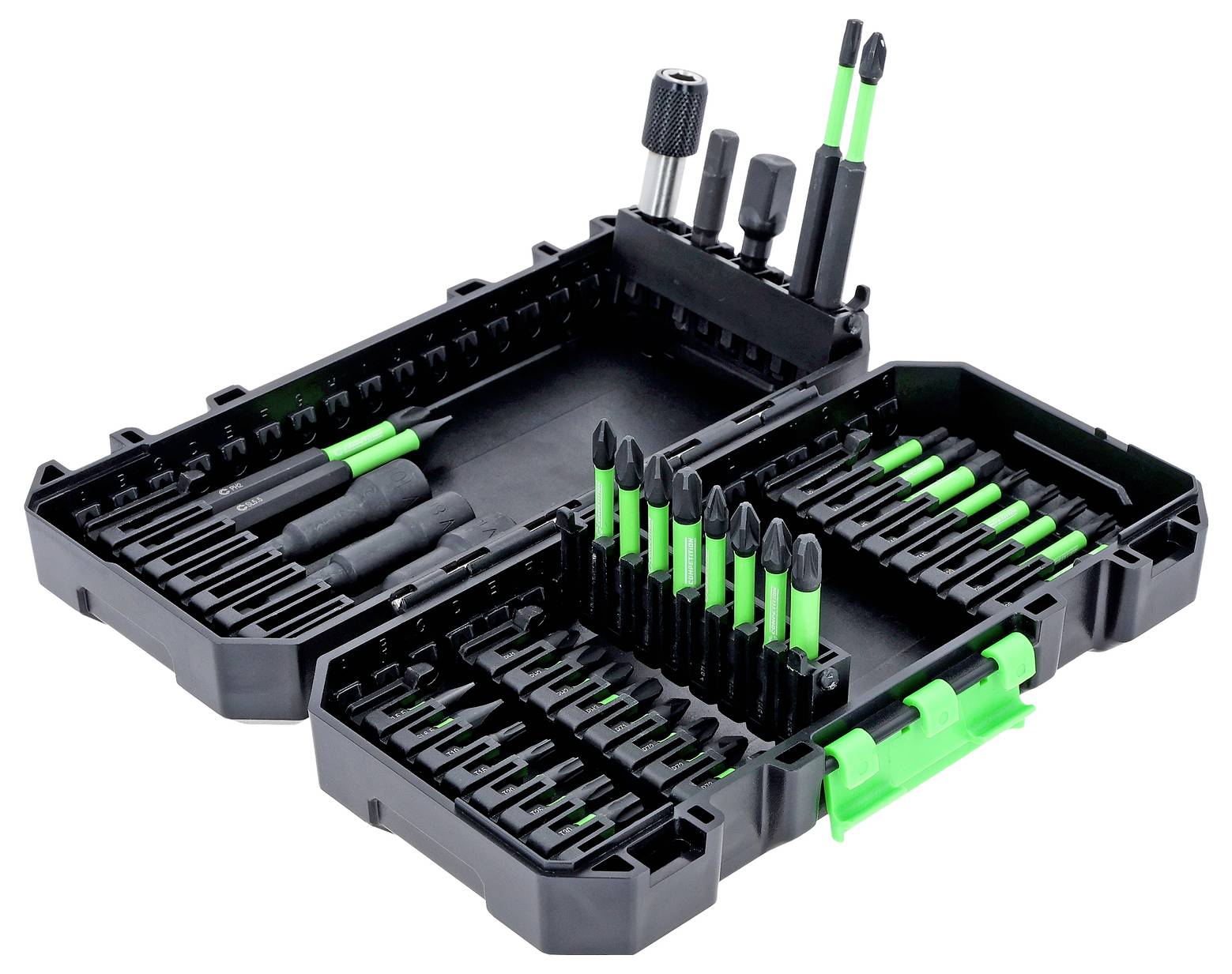 KS Tools 512.0042 Jeu d'embouts vis à fente, cruciforme, 6 pans intérieurs-1