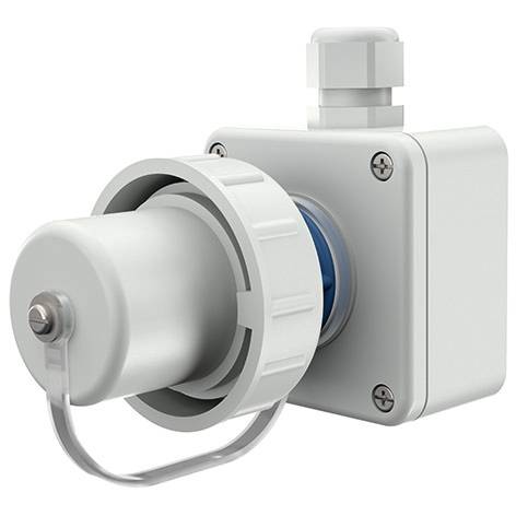 MENNEKES 10864 Fiche électrique mâle avec terre 230 V bleu IP68-0