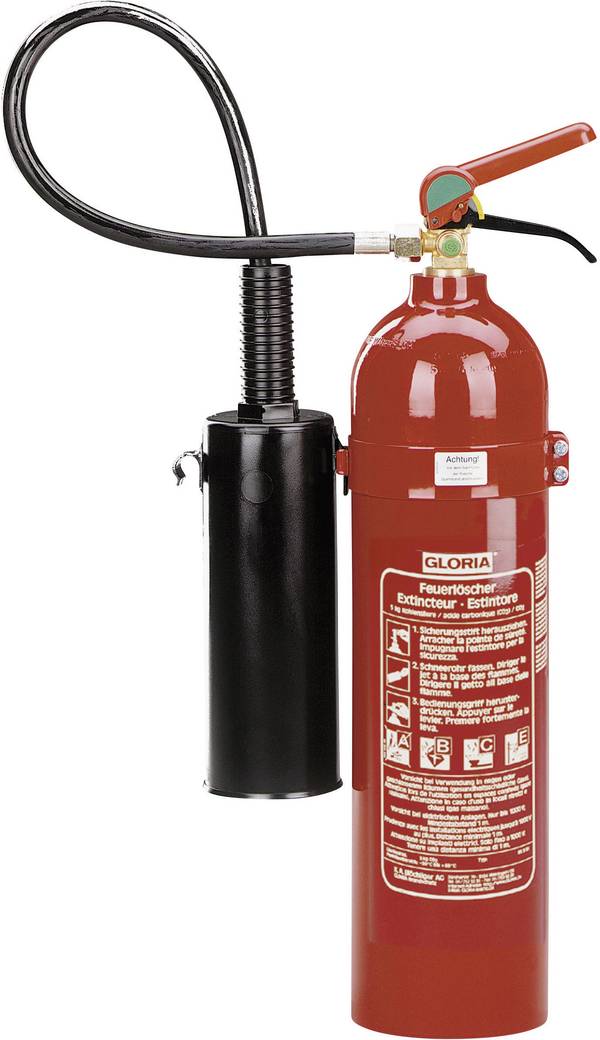 GLORIA Extincteur à gaz carbonique K 5 Premium